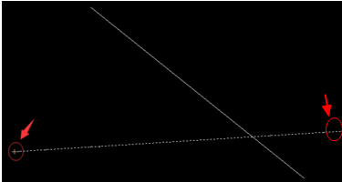 中望CAD將兩條任意角度的直線變為互相垂直狀態的便捷方法