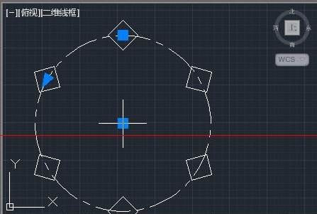 CAD 怎么使用極軸陣列