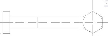 CAD輔助設計CAD中畫螺栓.jpg